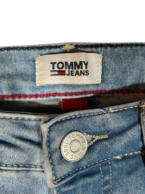 Tommy Jeans Y2K 90s Designer Denim Straight Sz 8